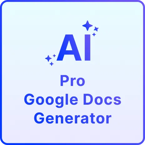 AI Google Docs Generator, Google Docs Maker [ No Signup ]